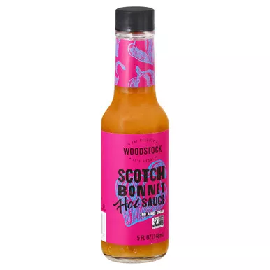 WOODSTOCK SCOTCH BONNET HOT SAUCE 148ml
