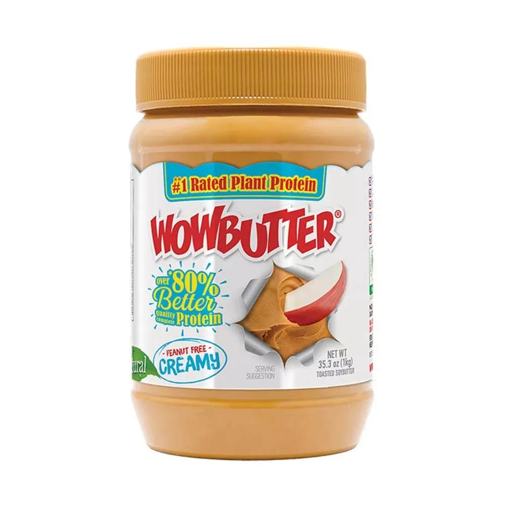 wowbutter-creamy-soy-spread-peanut-free-tree-nut-free-vegan-plant-protein-gluten Wowbutter - Creamy Soy Spread - Peanut Free, Tree Nut Free - Vegan Plant Protein - Gluten Free - Non-Gmo - 35.3 Oz