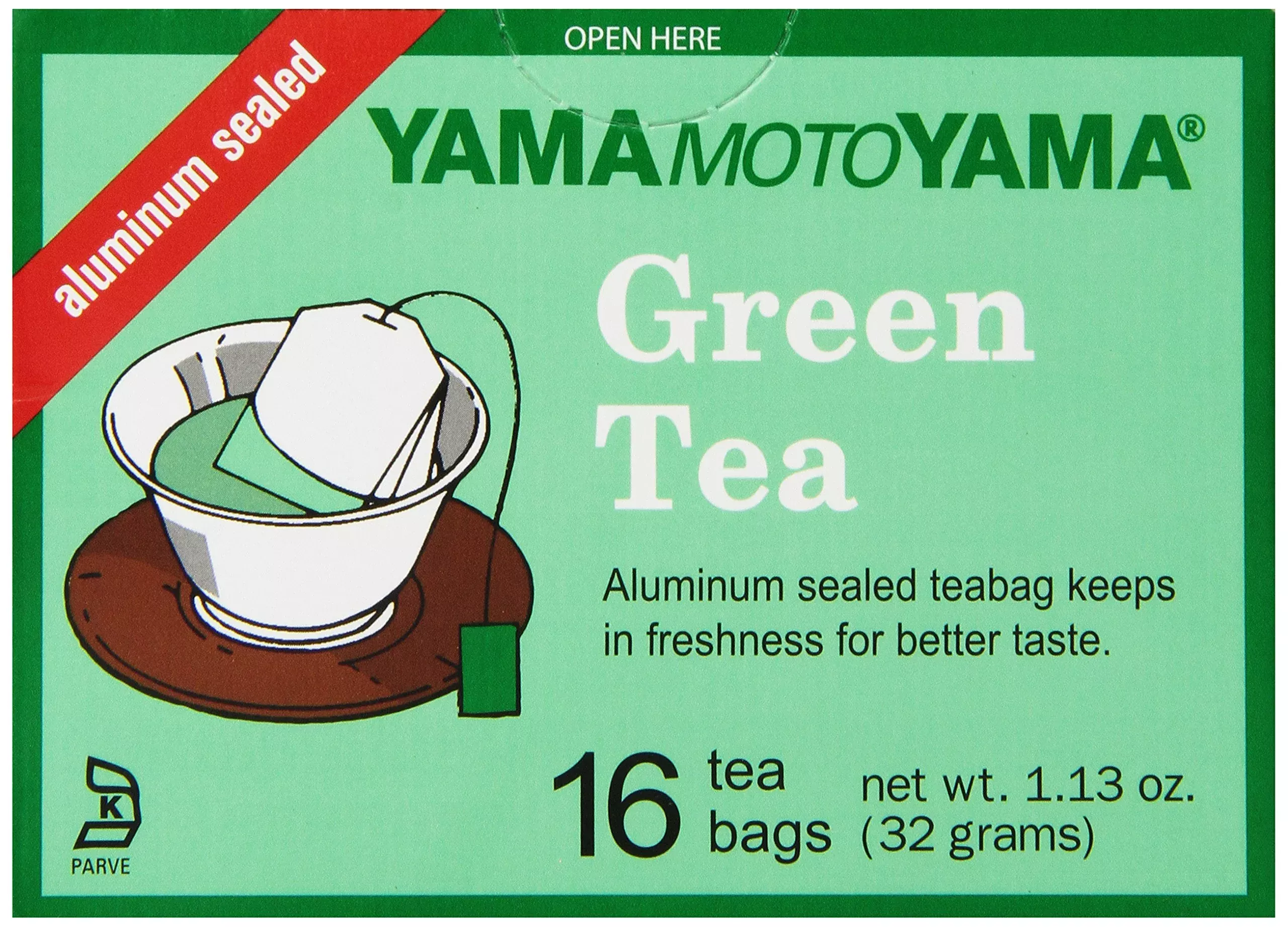 yamamotoyama-green-tea-bags-1-13-ounce-pack-6 Yamamotoyama Green Tea Bags, 1.13-Ounce (Pack Of 6)