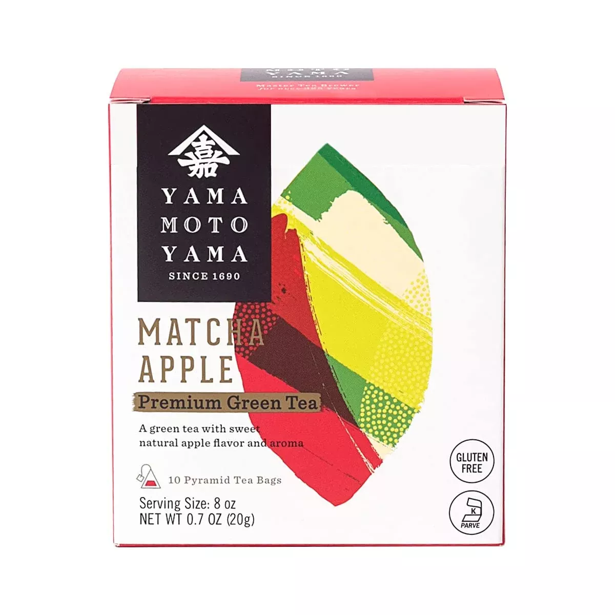 yamamotoyama-matcha-apple-pyramid-green-tea-bag-10-ct Yamamotoyama Matcha Apple Pyramid Green Tea Bag, 10 Ct.