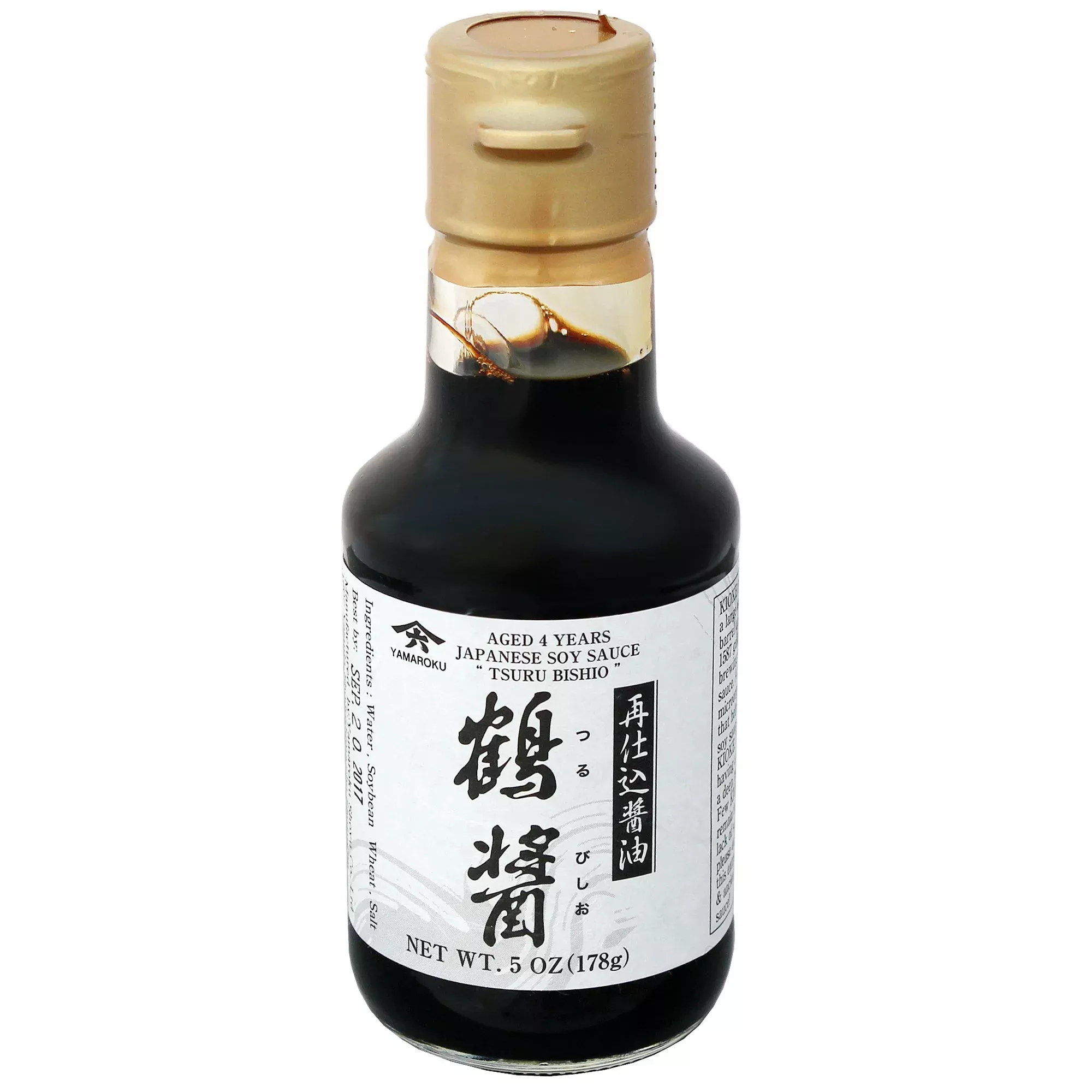 yamaroku-4-years-aged-soy-sauce-tsuru-bisiho-5-ounce Yamaroku 4 Years Aged Soy Sauce, Tsuru Bisiho, 5 Ounce