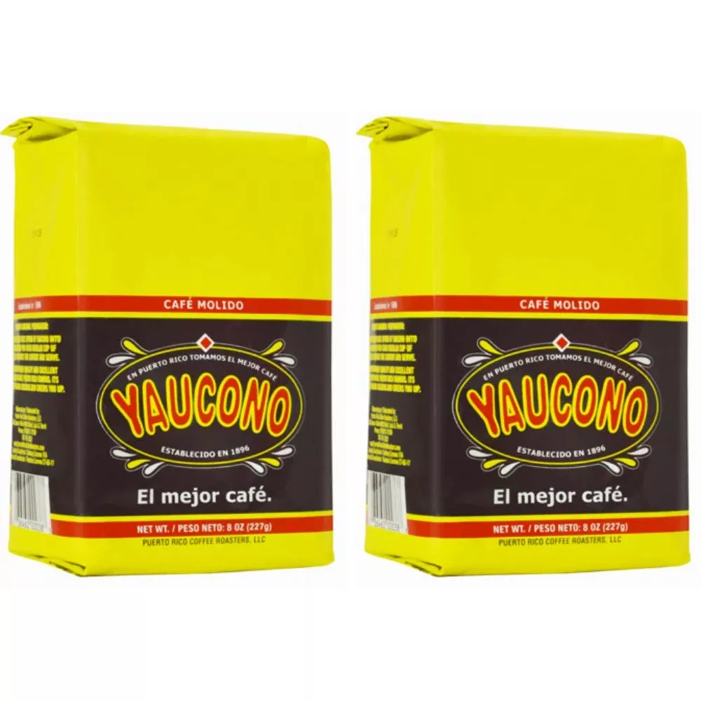 yaucono-ground-coffee-bagged-8-ounce-pack-2 Yaucono Ground Coffee Bagged, 8 Ounce (Pack Of 2)