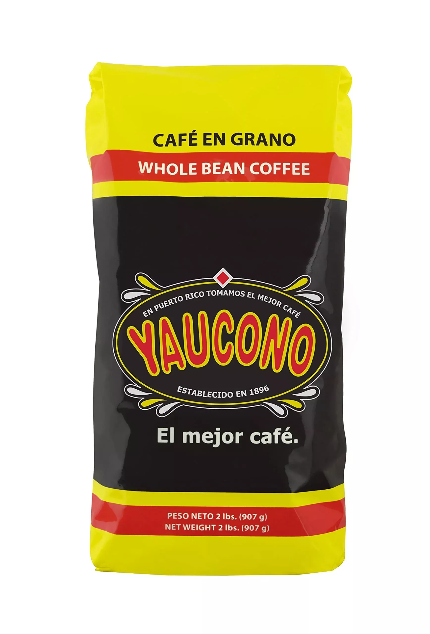 yaucono-whole-bean-coffee-in-bag-medium-roast-fresh-from-puerto-rico-2-pound-pac Yaucono Whole Bean Coffee In Bag, Medium Roast, Fresh From Puerto Rico, 2 Pound (Pack Of 1)