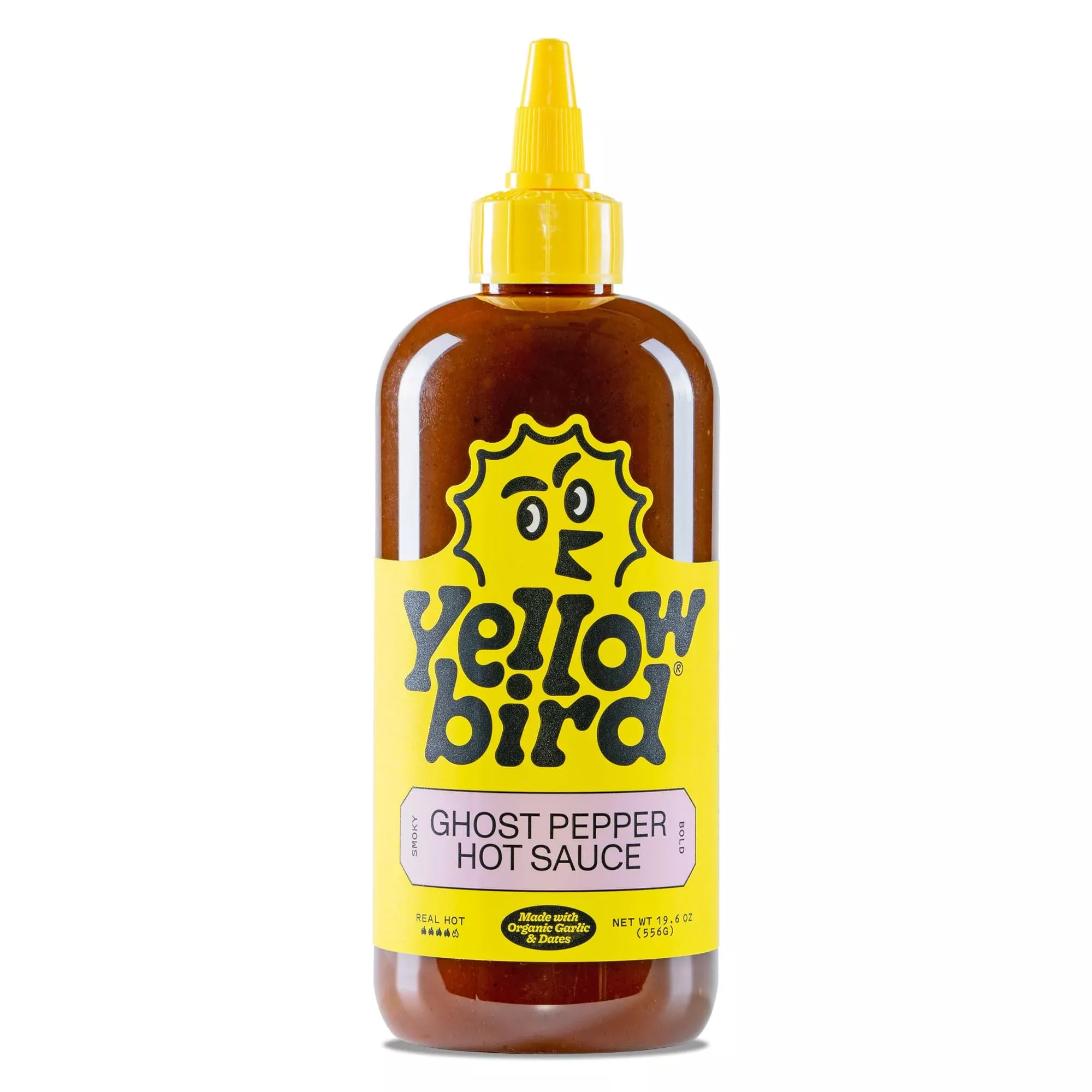 yellowbird-made-with-organic-ghost-pepper-hot-sauce-19-6-oz-tabletop-size-real-h Yellowbird Made With Organic Ghost Pepper Hot Sauce 19.6 Oz. Tabletop Size (Real Hot