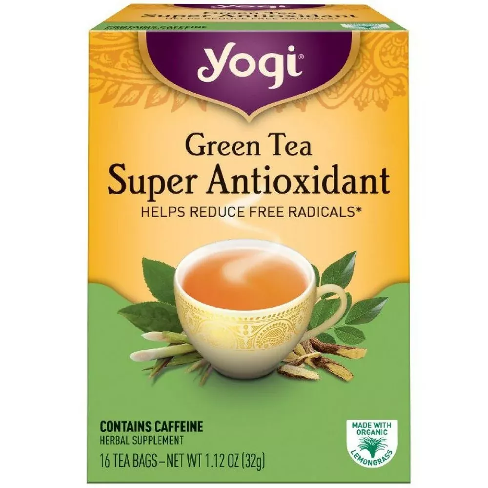 yogi-herbal-green-tea-super-antioxidant-16-ct Yogi Herbal Green Tea, Super Antioxidant, 16 Ct