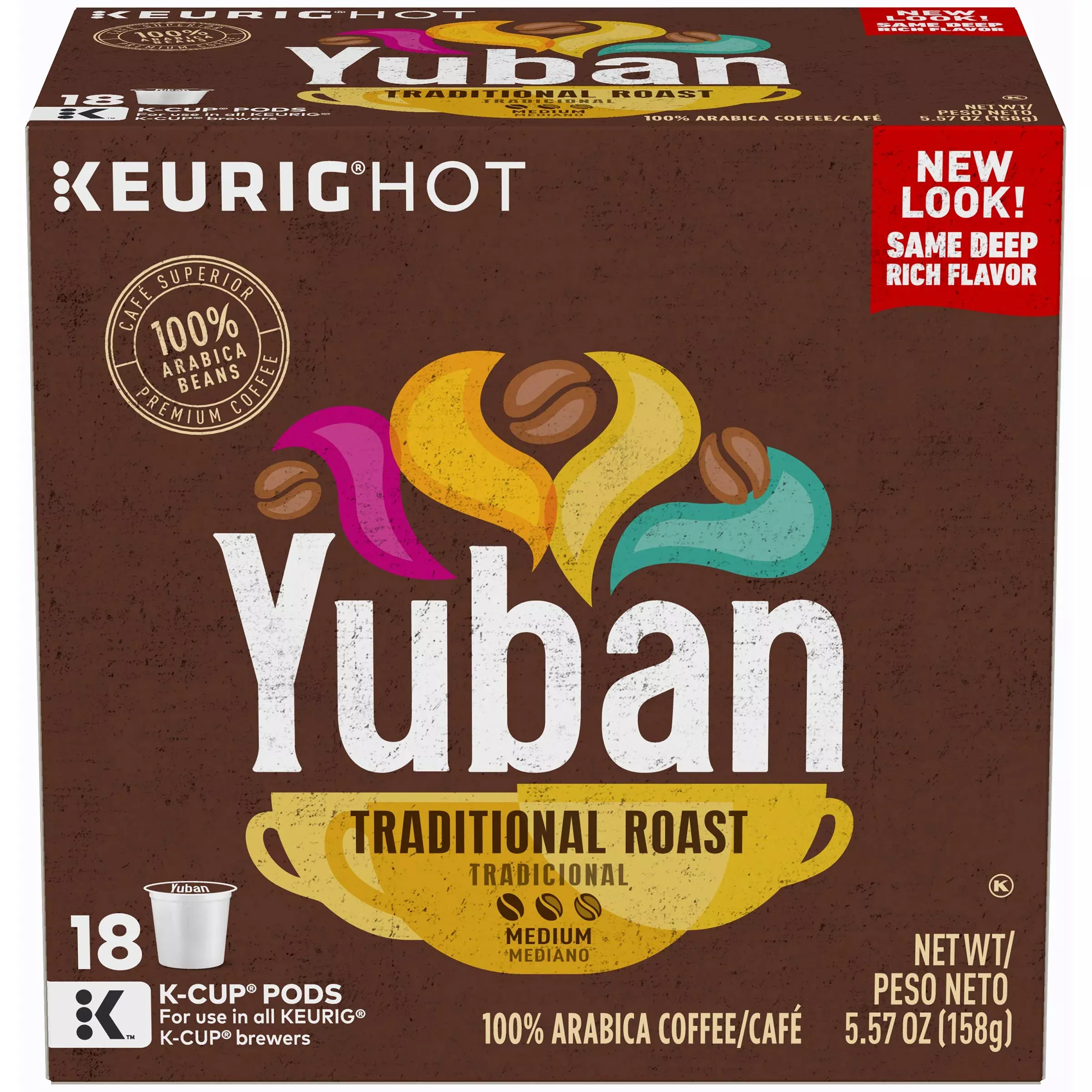 yuban-gold-original-medium-roast-coffee-k-cup-pods-72-pods-18-count Yuban Gold Original Medium Roast Coffee K-Cup Pods 72 Pods, 18 Count (