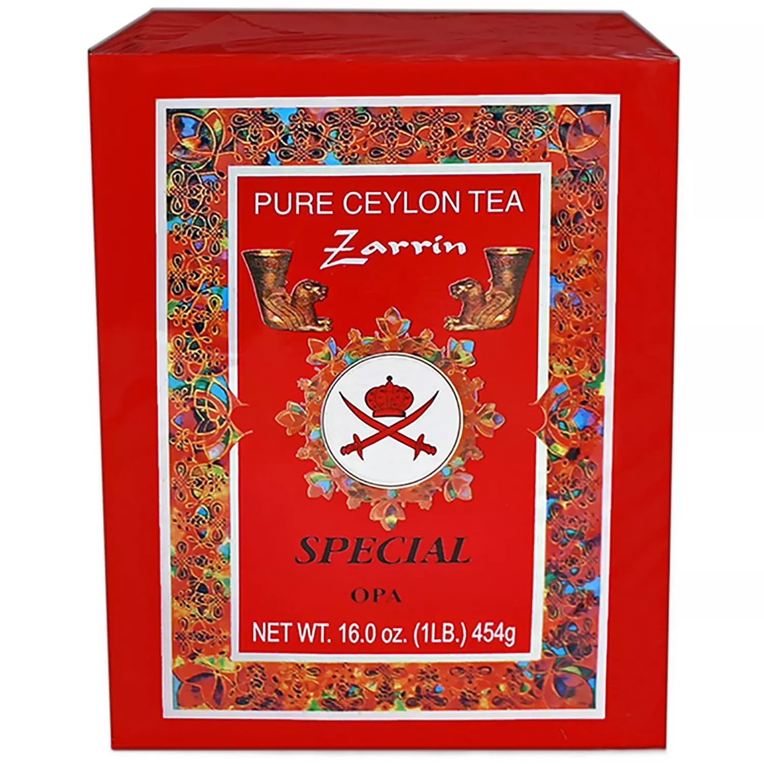 zarrin-pure-ceylon-tea-opa-orange-pekoe-1lb-454g-loose-leaf-t Zarrin - Pure Ceylon Tea Opa, Orange Pekoe A, 1Lb (454G), Loose Leaf T