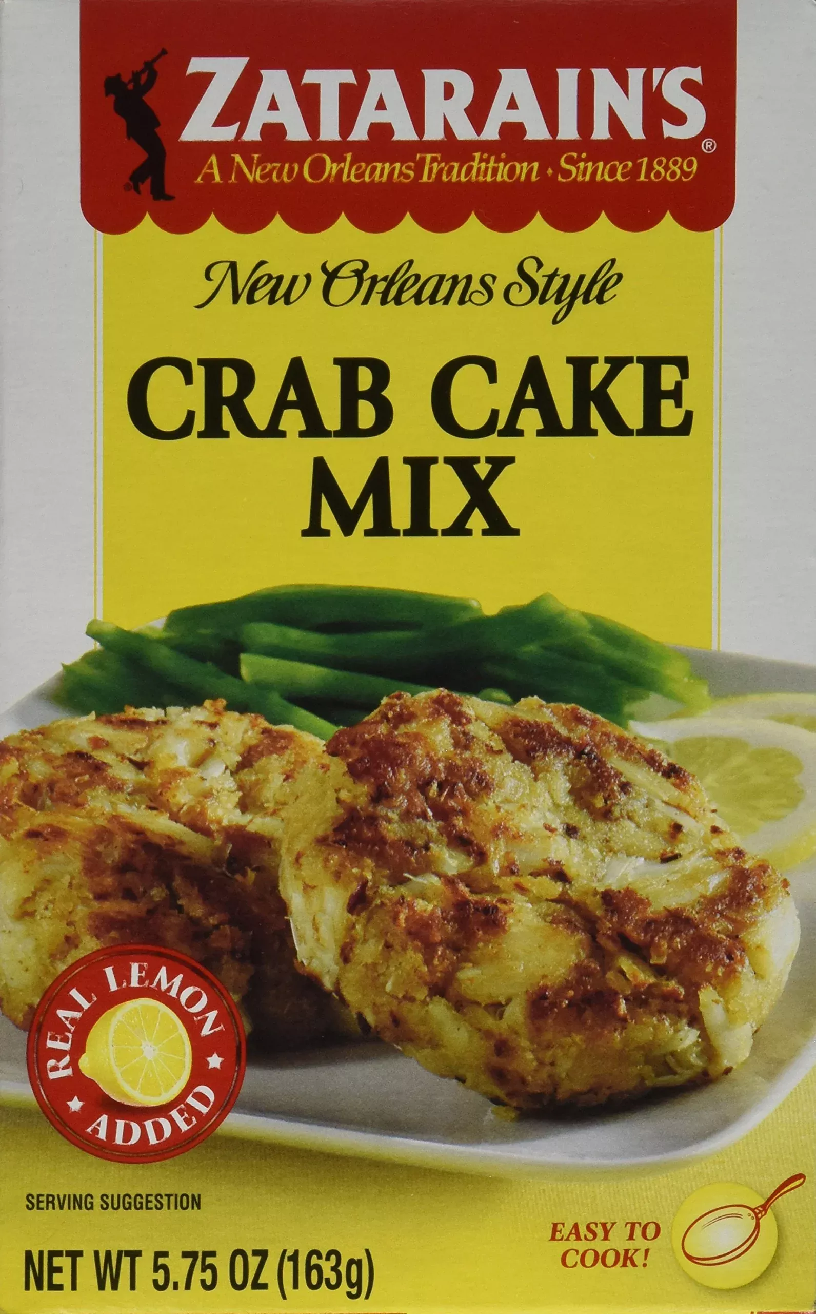 zatarain-s-crab-cake-mix-5-75-ounce-pack-6 Zatarain'S, Crab Cake Mix, 5.75 Ounce (Pack Of 6)