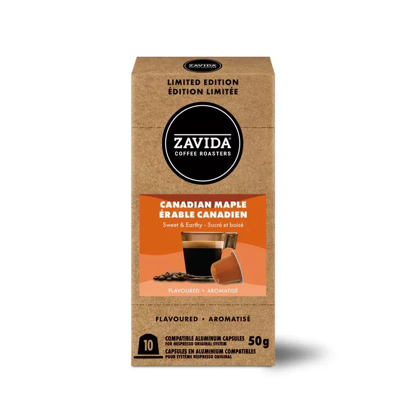 zavida-canadian-maple-nespresso-compatible-10-pack Zavida - Canadian Maple Nespresso Compatible 10 Pack