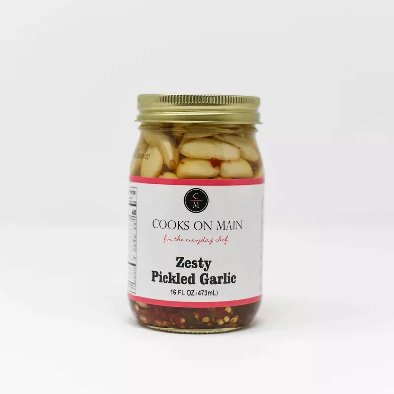 Zesty Pickled Garlic