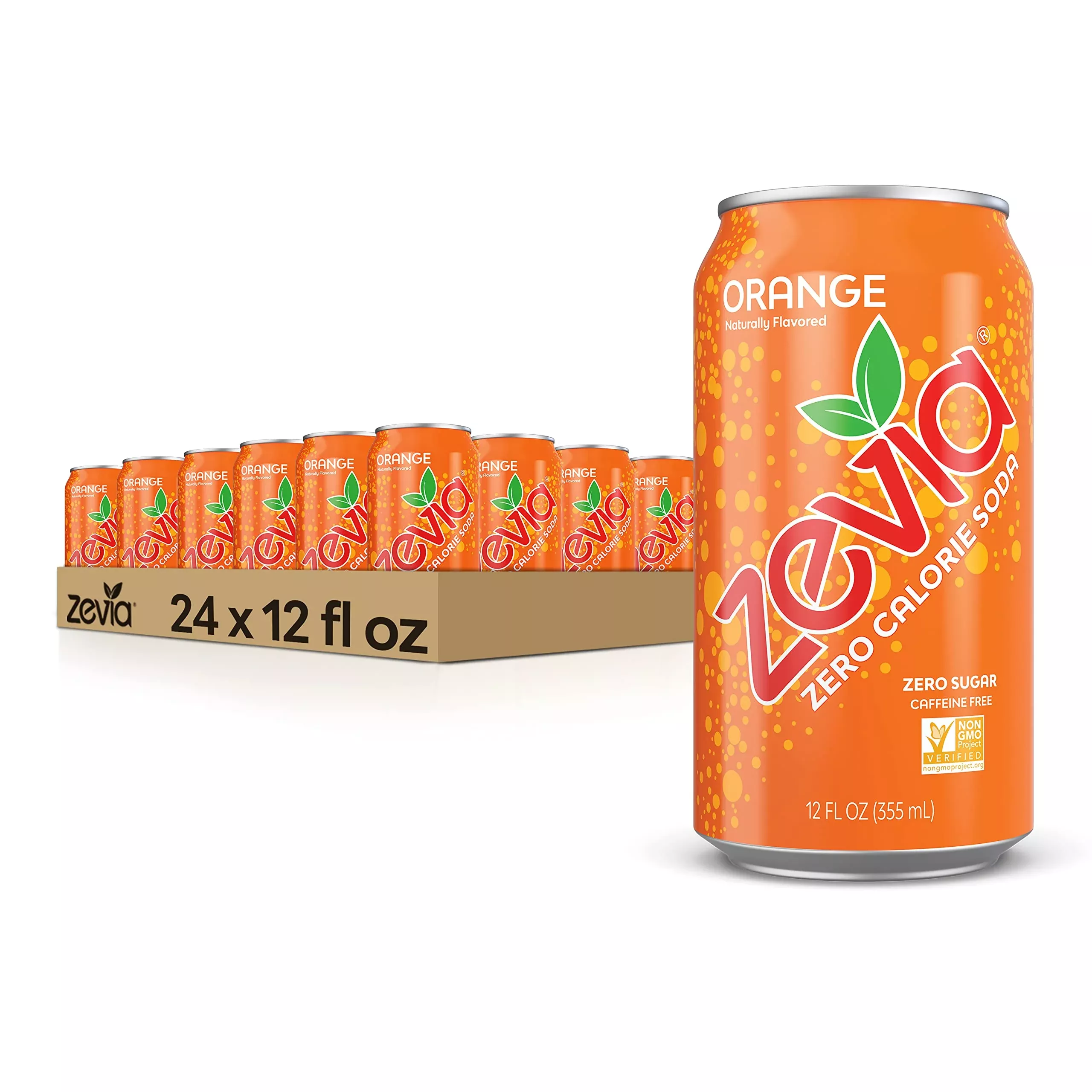 zevia-all-natural-soda-orange-12-ounce-cans-pack-24-12-fl-oz-pack-24 Zevia All Natural Soda, Orange, 12-Ounce Cans (Pack Of 24), 12 Fl Oz (Pack Of 24)