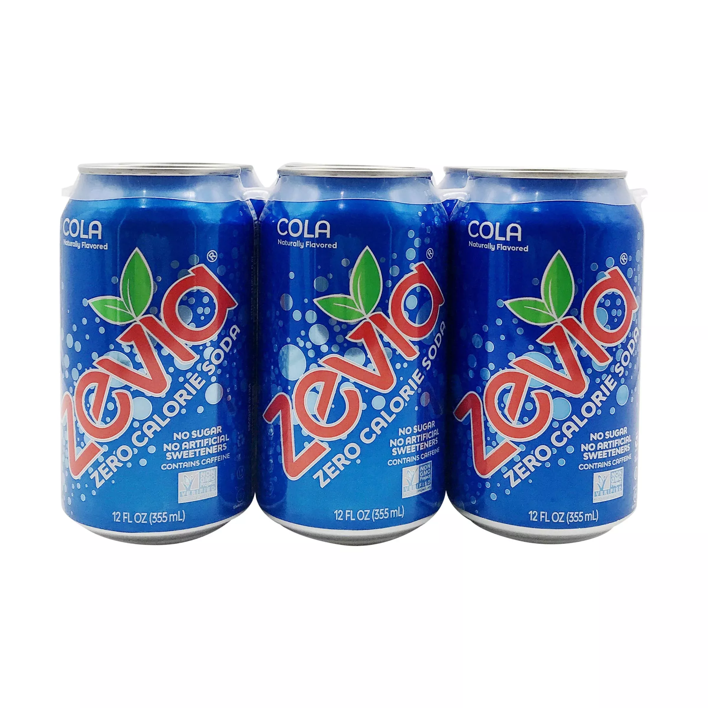 zevia-zero-calorie-soda-cola-12-oz-pack-6 Zevia Zero Calorie Soda Cola, 12 Oz Pack Of 6