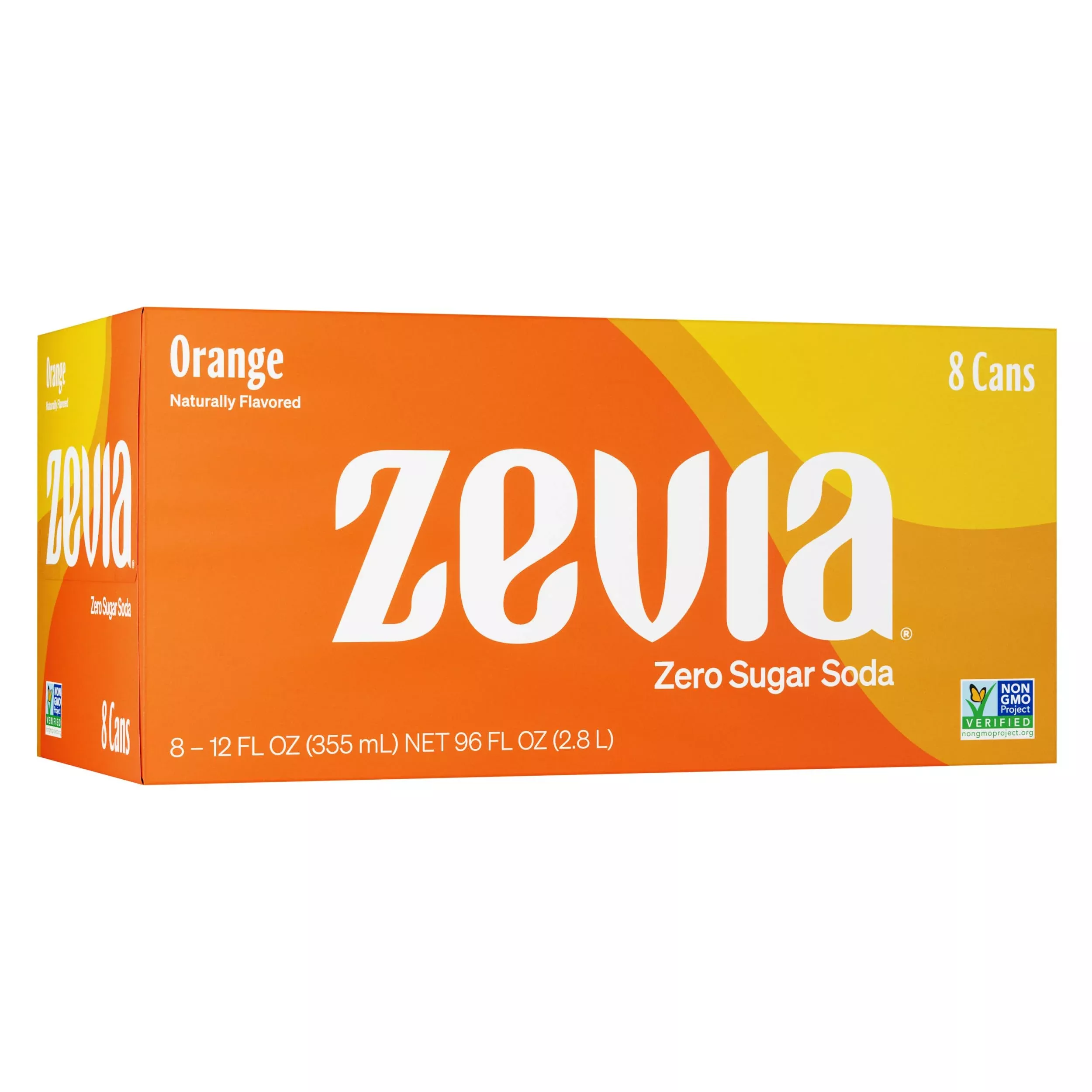 zevia-zero-sugar-soda-orange-12-ounce-cans-pack-8 Zevia Zero Sugar Soda, Orange, 12 Ounce Cans (Pack Of 8)