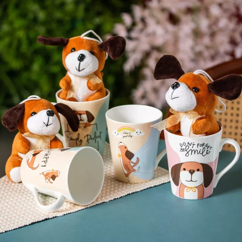 zing-dog-coffee-milk-mug-with-toy-340ml-1-piece Zing Dog Coffee & Milk Mug with Toy, 340ml, 1 Piece