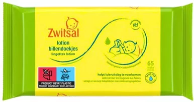 ZWITSAL LOTION BILLENDOEKJES BABY WIPES 65-PACK